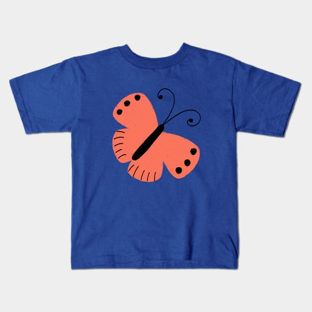 cute butterfly Kids T-Shirt by bruxamagica